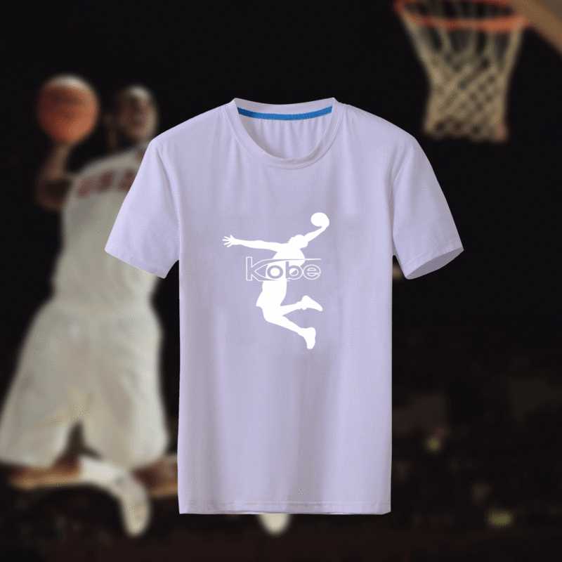 Men's Kobe Bryant Fresh Logo White Short Sleeve T-Shirt FengYun,We sell and wholesale Men's Kobe Bryant Fresh Logo White Short Sleeve T-Shirt FengYun on line form chian!